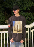Saint Mxxxxxx Anakin Skywalker Print Sweatshirt