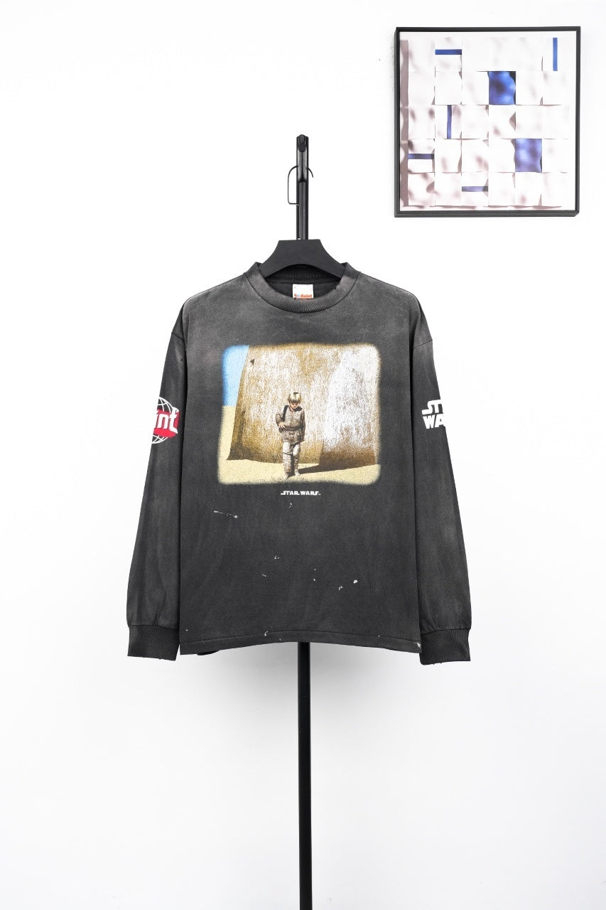 Saint Mxxxxxx Anakin Skywalker Print Sweatshirt