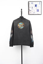 Saint Mxxxxxx Eagle Feather Print Sweatshirt