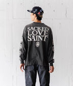 Saint Mxxxxxx Jesus Head Print Sweatshirt