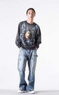 Saint Mxxxxxx Medusa Hydra Print Sweatshirt