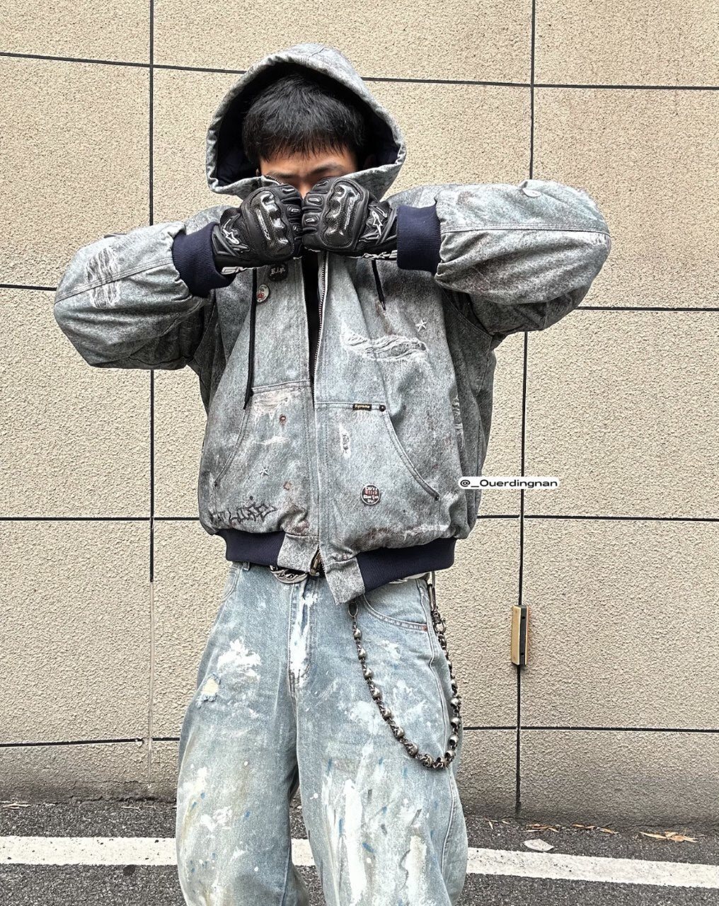 Supreme Trompe L’Oeil Zip-Up Hoodie