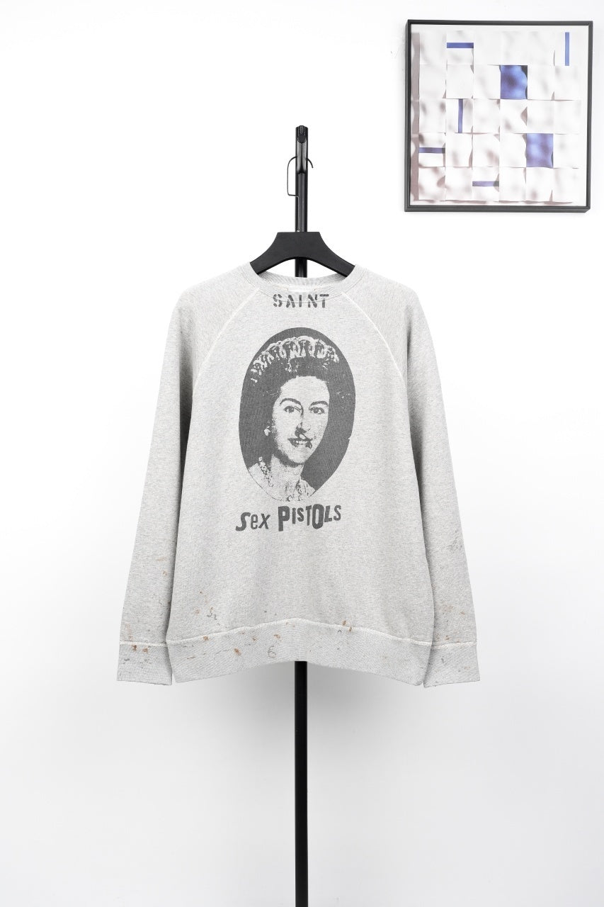 Saint Mxxxxxx LA Diamond All-Over Graffiti Hoodie