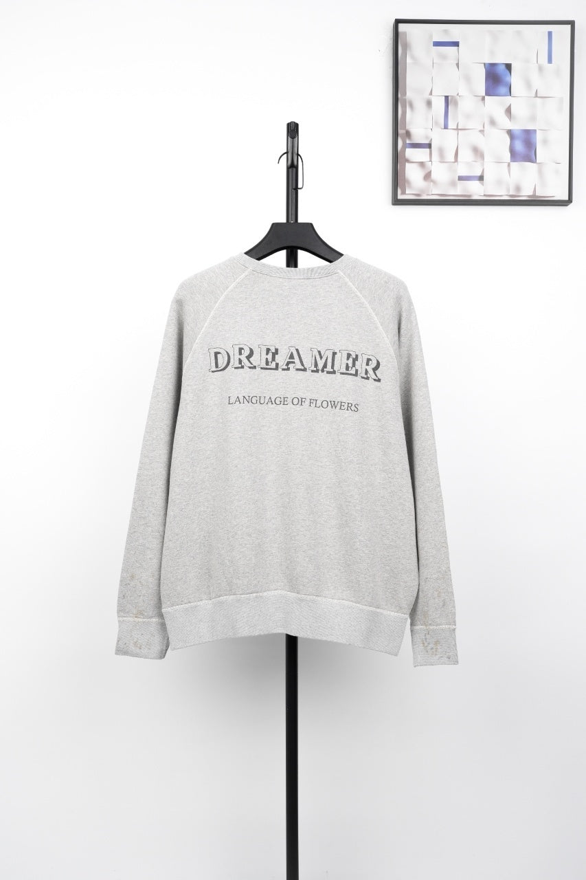 Saint Mxxxxxx Queen Elizabeth Distressed Print Crewneck Sweatshirt