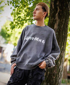Saint Mxxxxxx Letter Print Crewneck Sweatshirt