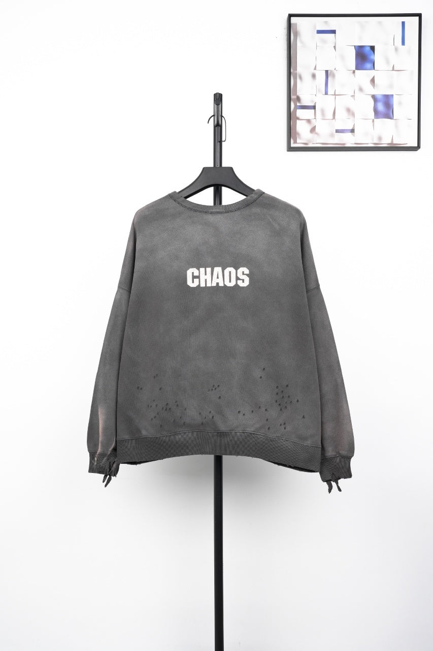 Saint Mxxxxxx Letter Print Crewneck Sweatshirt