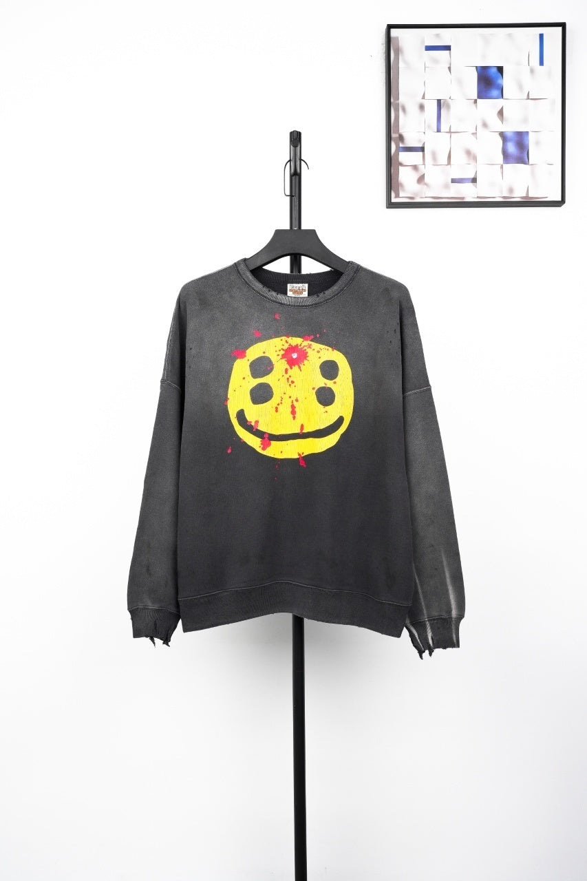 Saint Mxxxxxx Angel Rebirth Print Hoodie