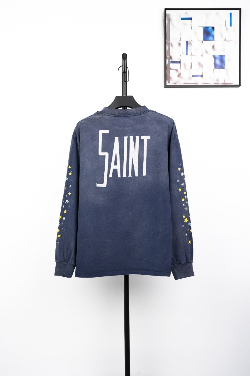 Saint Mxxxxxx Fantasy Mickey Print Sweatshirt