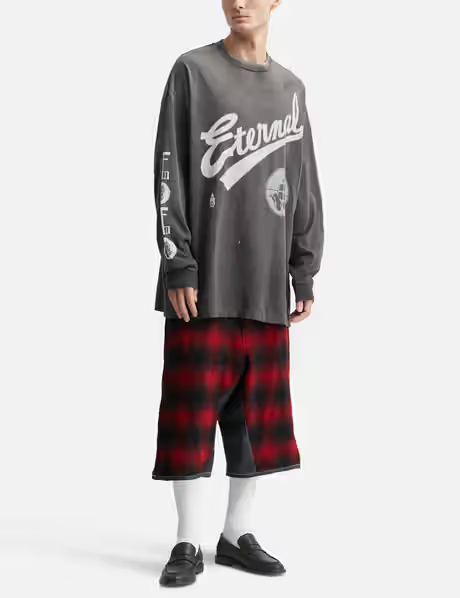 Saint Mxxxxxx Prayer Heart Print Sweatshirt