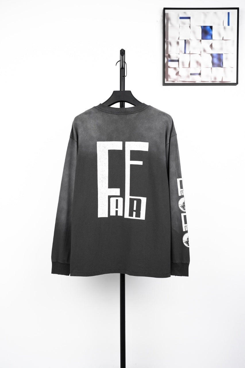 Saint Mxxxxxx Prayer Heart Print Sweatshirt