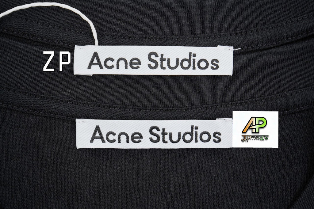 Acne Studios 1996 Mirror Letter Rhinestone Sweatshirt