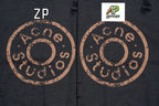 Acne Studios Distressed Crew Neck Sweatshirt