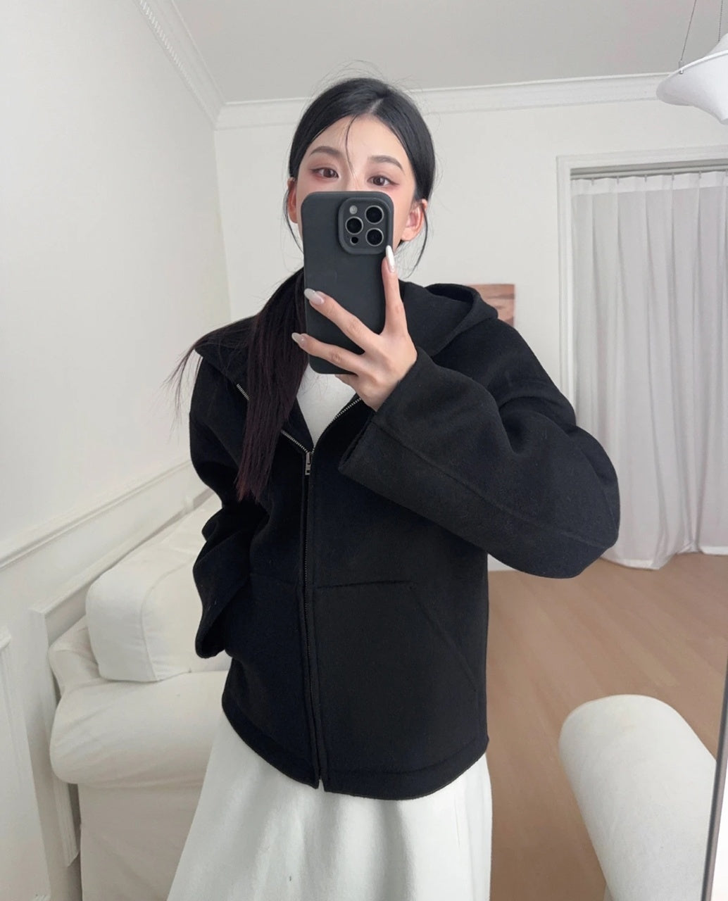 Acne Studios Cashmere Hooded Jacket