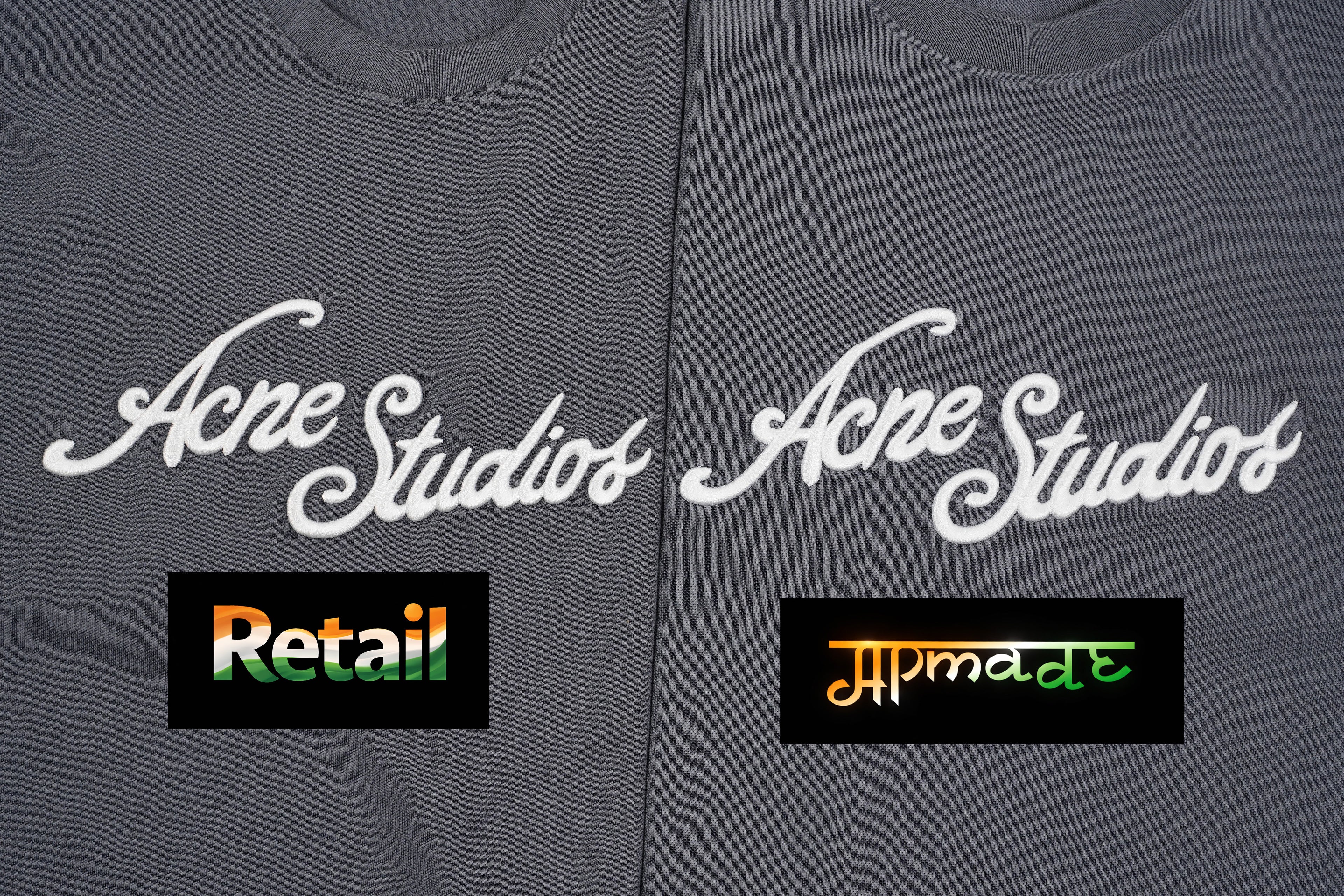 Acne Studios Heavyweight Piqué Long Sleeve T-Shirt