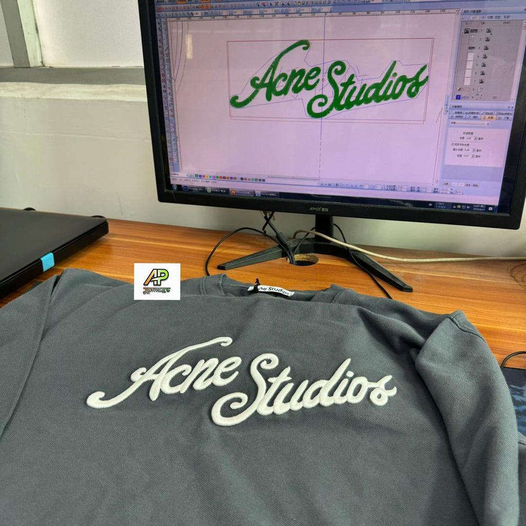 Acne Studios Heavyweight Piqué Long Sleeve T-Shirt