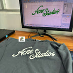 Acne Studios Heavyweight Piqué Long Sleeve T-Shirt