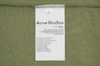 Acne Studios 1996 Mottled Letter Print Long Sleeve T-Shirt