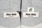 Acne Studios Heather Gray Hoodie