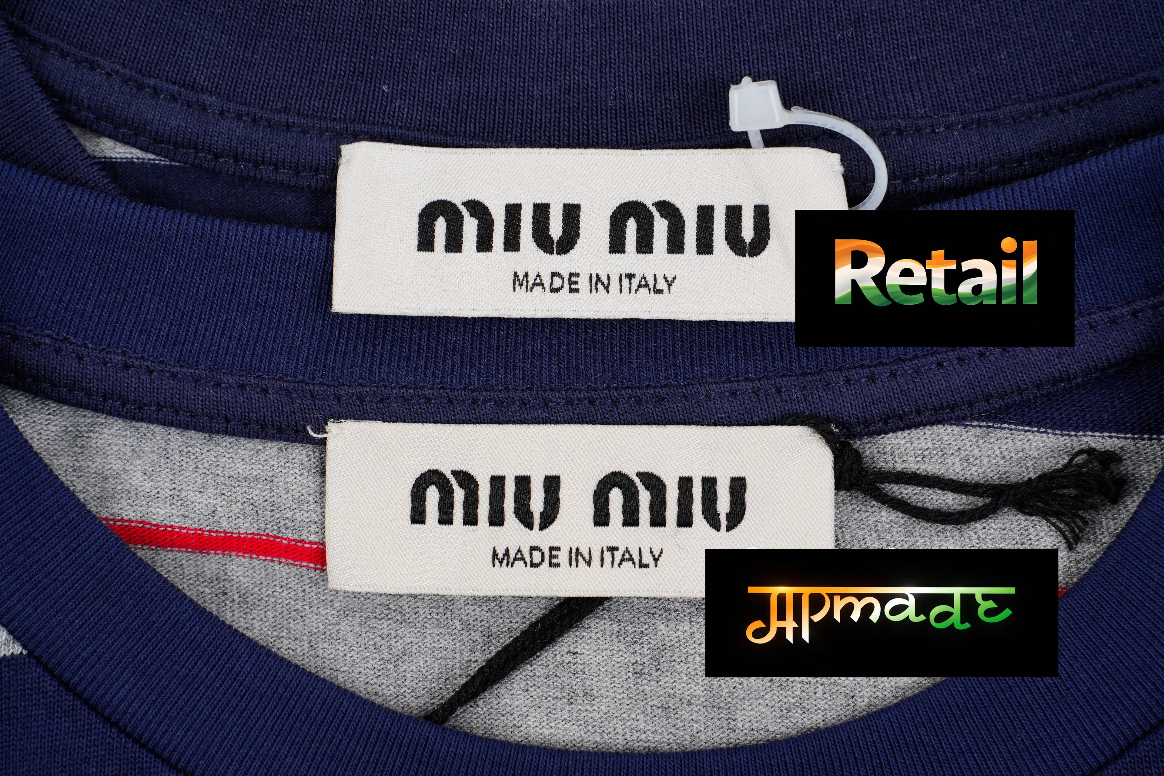 Acne Studios Cotton Striped Long Sleeve T-Shirt