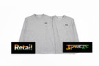 Miu Miu Gray Long Sleeve T-Shirt