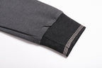 Miu Miu Contrast Color Side-Zip Sweatshirt