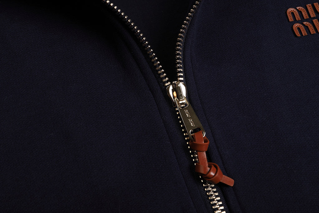 Miu Miu Jersey Hooded Jacket