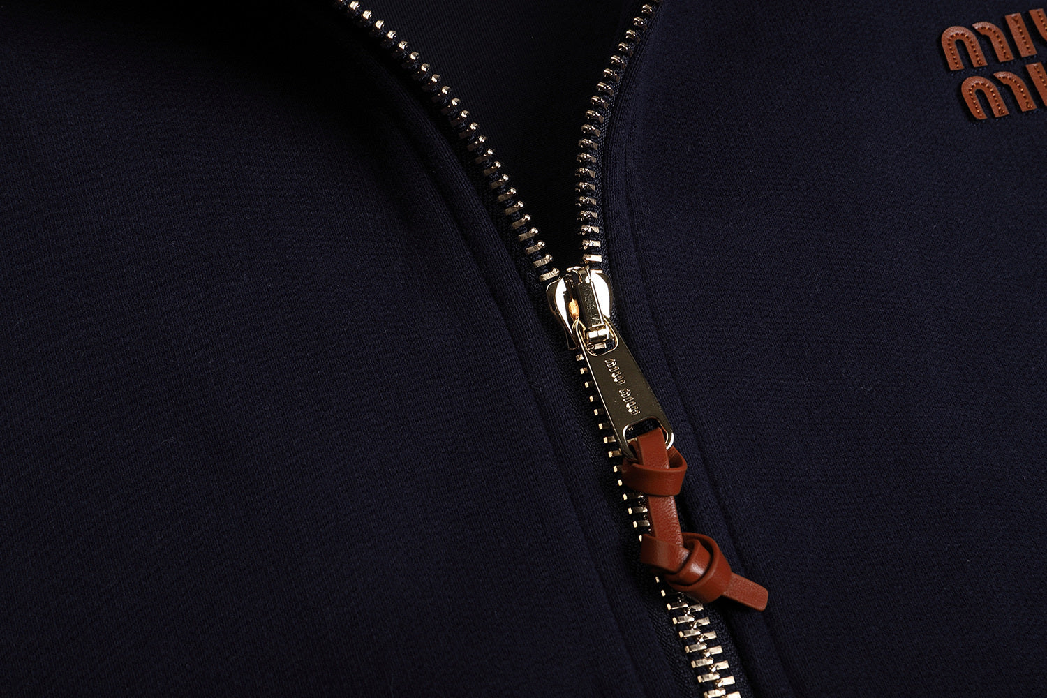Miu Miu Jersey Hooded Jacket