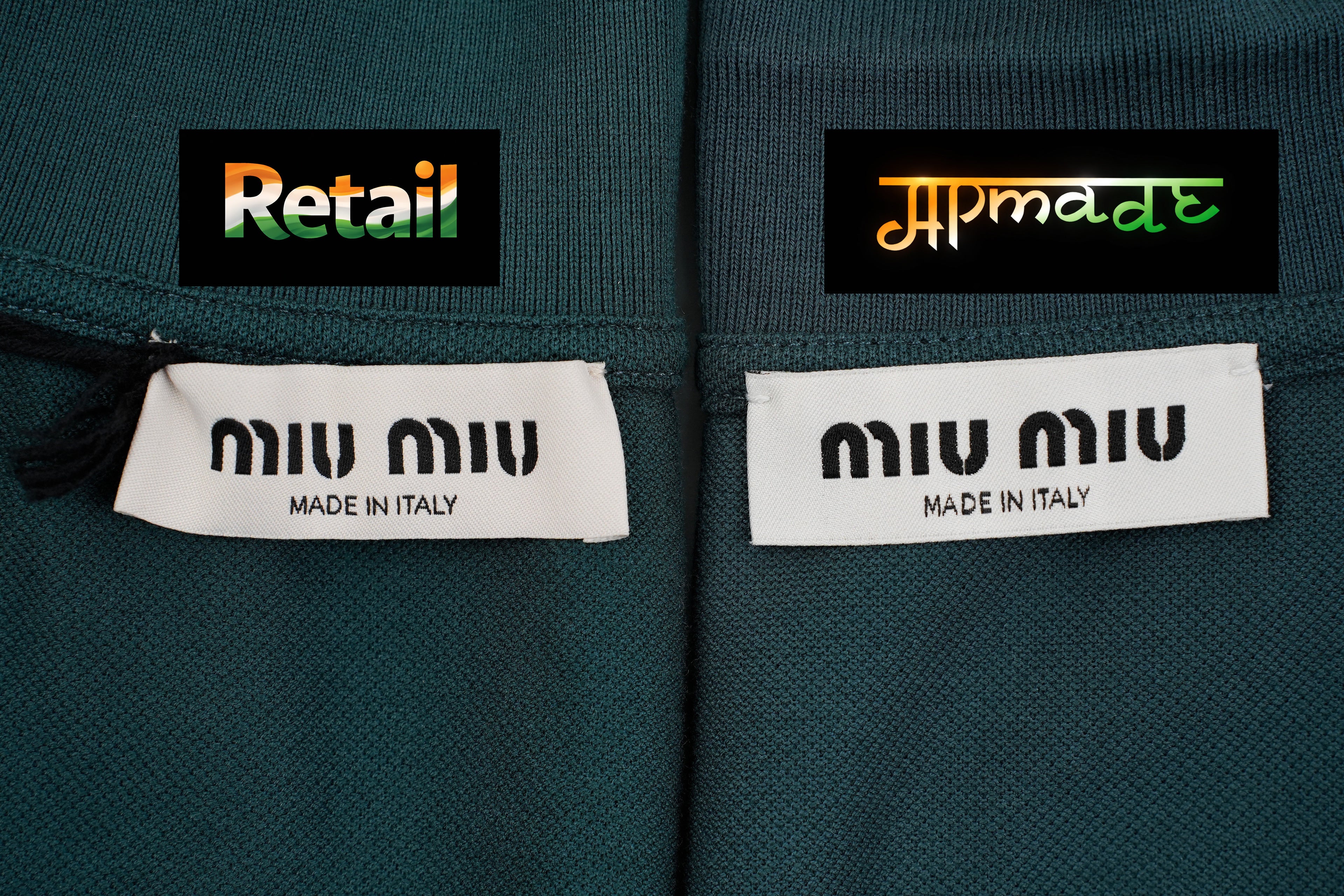Miu Miu Polo Long Sleeve T-Shirt