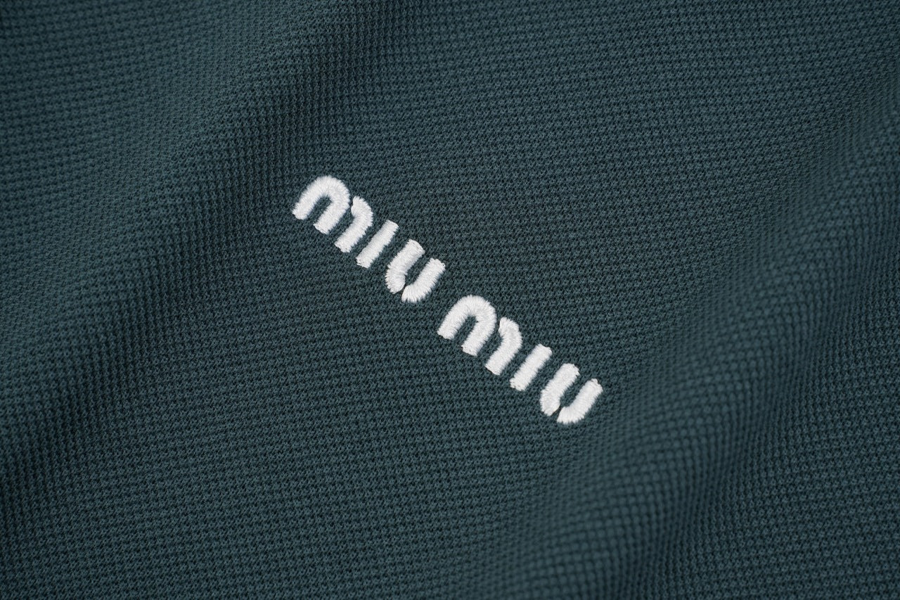 Miu Miu Polo Long Sleeve T-Shirt