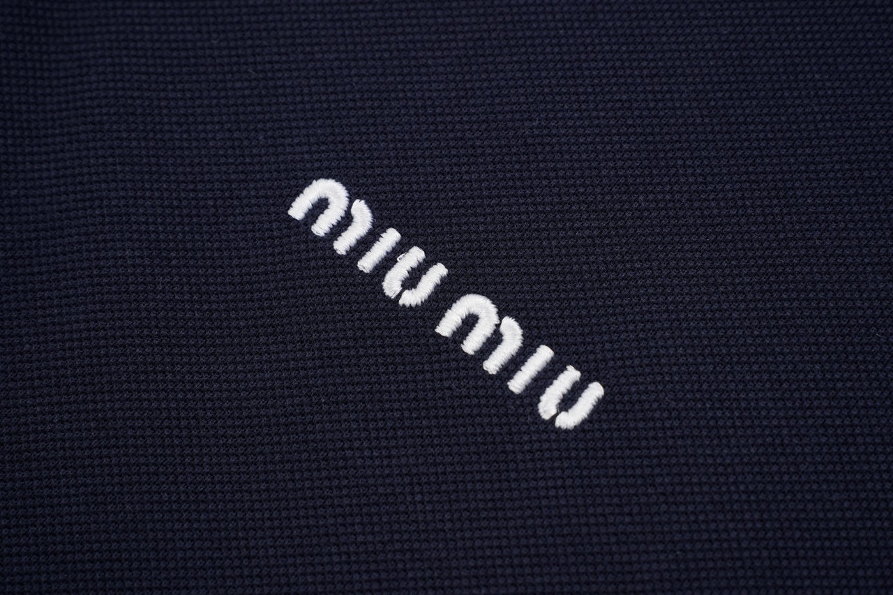 Miu Miu Polo Long Sleeve T-Shirt