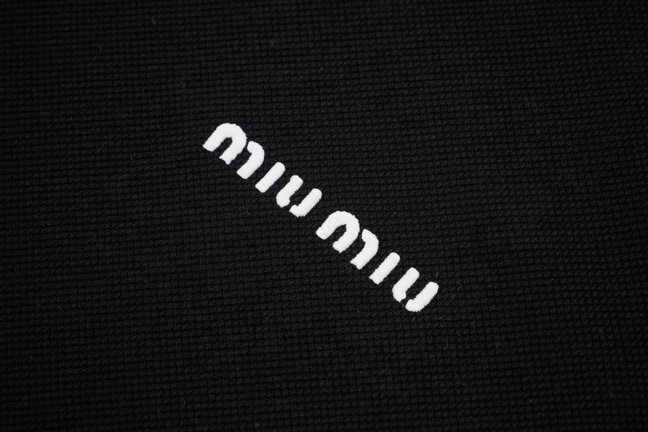 Miu Miu Polo Long Sleeve T-Shirt