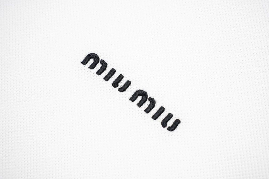 Miu Miu Polo Long Sleeve T-Shirt
