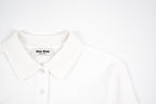 Miu Miu Polo Long Sleeve T-Shirt