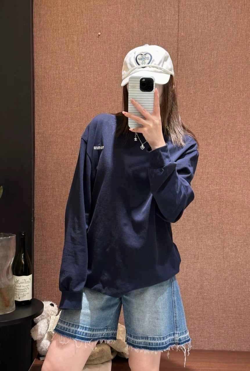Miu Miu Long Sleeve T-Shirt