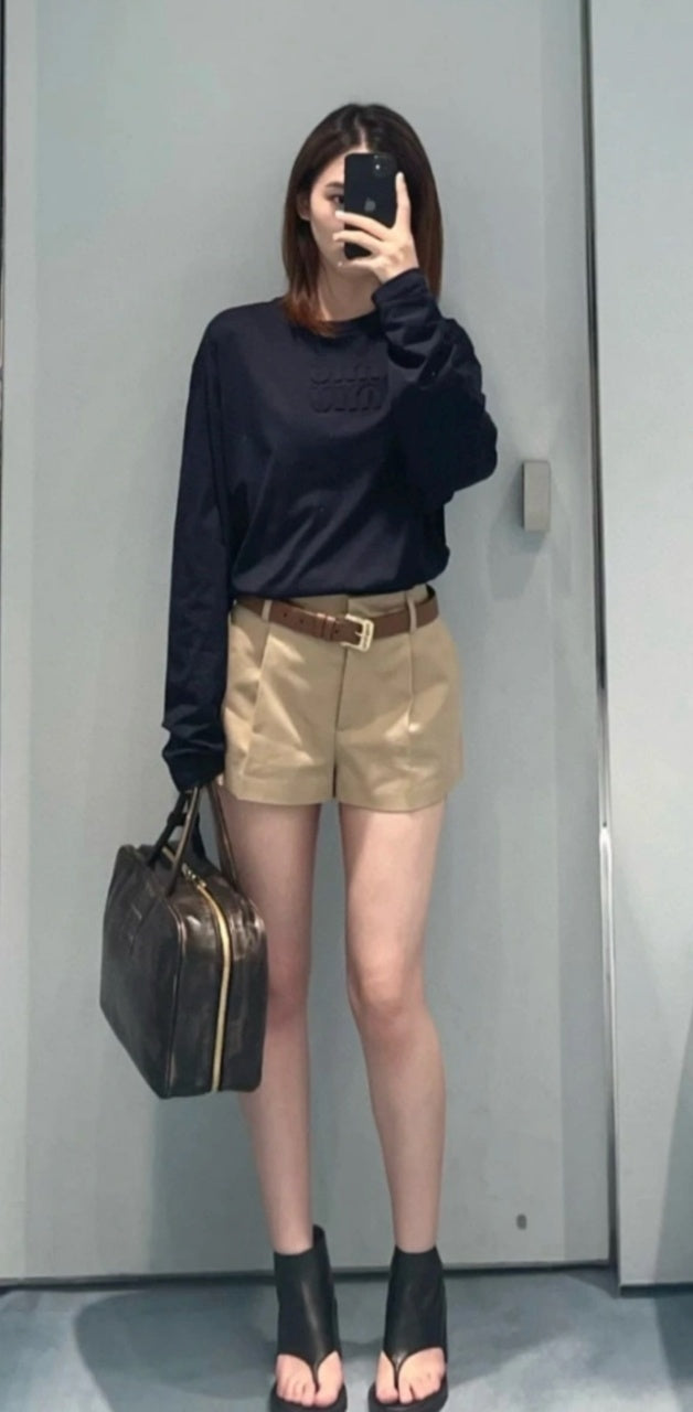 Miu Miu Long Sleeve T-Shirt