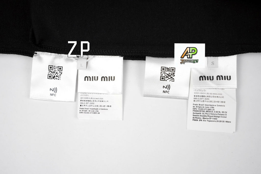 Miu Miu Long Sleeve T-Shirt