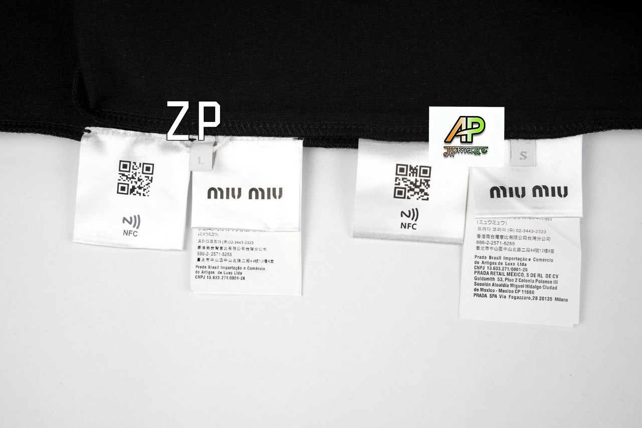 Miu Miu Long Sleeve T-Shirt