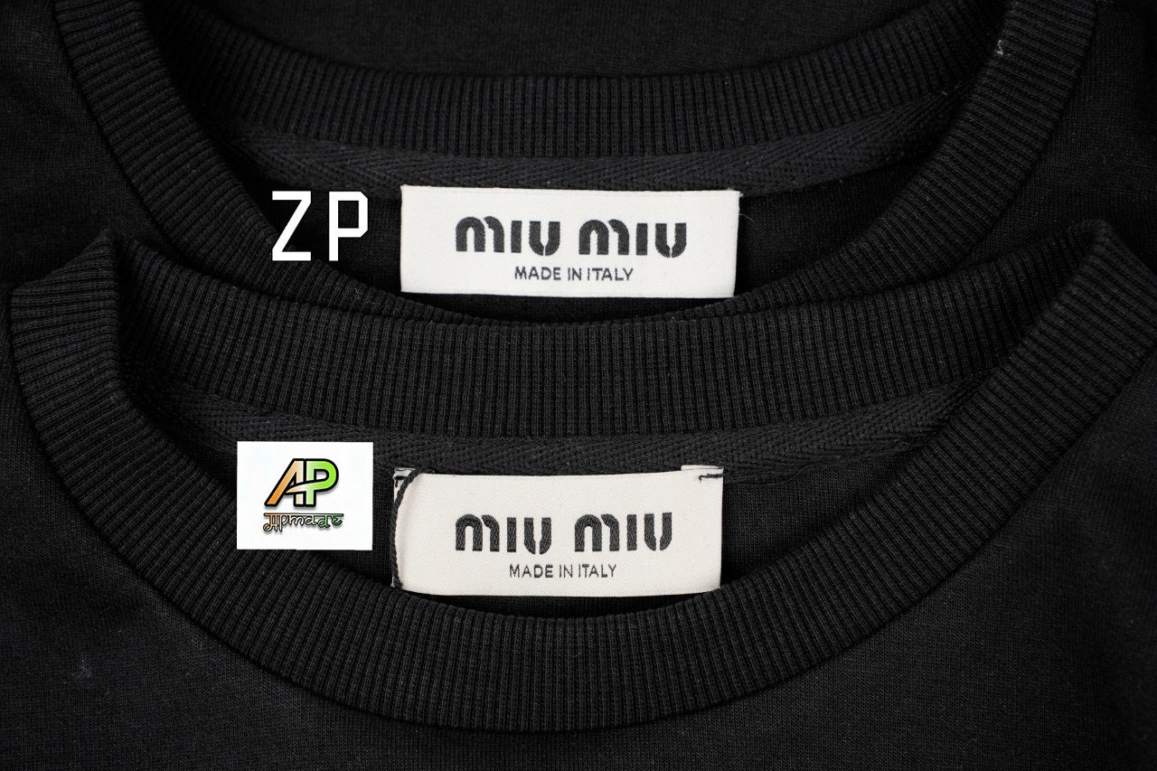 Miu Miu Long Sleeve T-Shirt