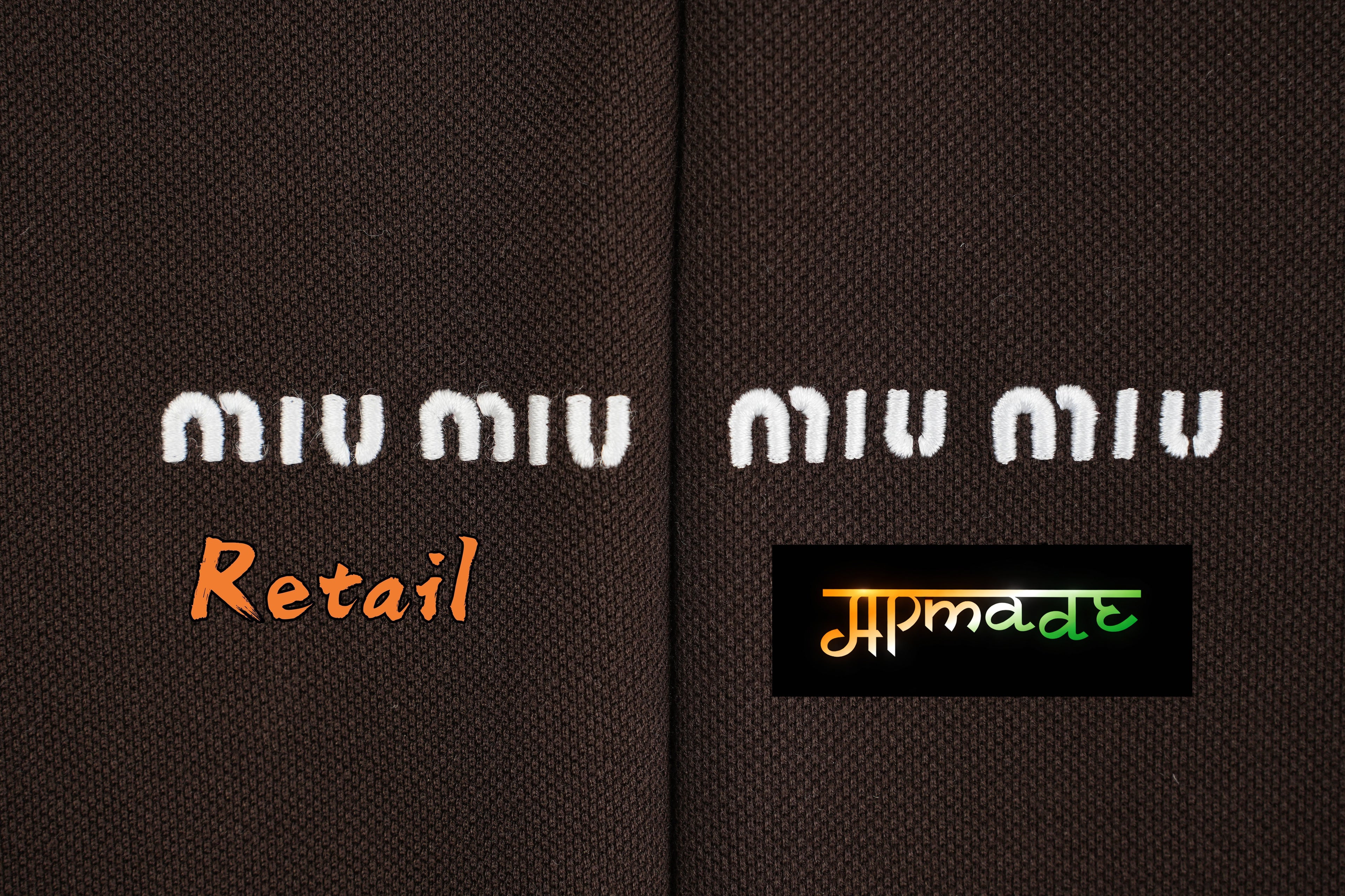 Miu Miu Polo Long Sleeve T-Shirt