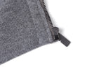 Burberry Wool Blend Zipper Hooded Embroidered Jacket