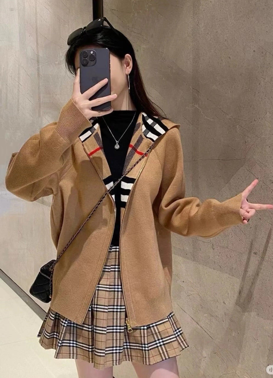 Burberry Reversible Jacket with Warhorse Pattern