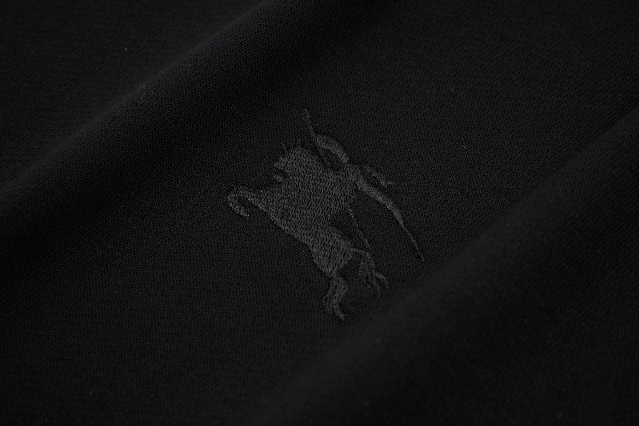 Burberry Ribbed Black Sweatshirt
