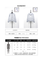 Burberry Embroidered Zip Hoodie