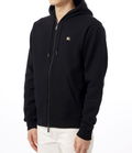 Burberry Embroidered Zip Hoodie