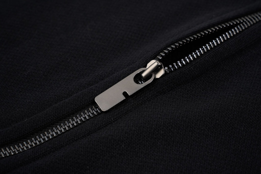 Burberry Embroidered Zip Hoodie