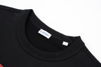 Burberry Colorful War Horse Embroidered Crew Neck Sweatshirt