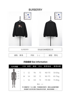 Burberry Colorful War Horse Embroidered Crew Neck Sweatshirt