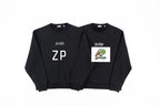Burberry Flocked Logo Cotton-Blend Crewneck Sweatshirt