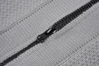 C.P. Company Sleeve Round Logo Knit Hooded Jacket
