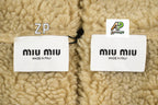 Miu Miu Small Label Merard Lambswool Coat